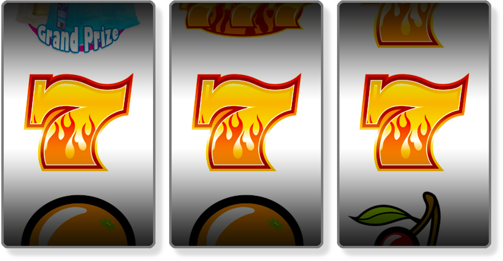 Reel with all 7s